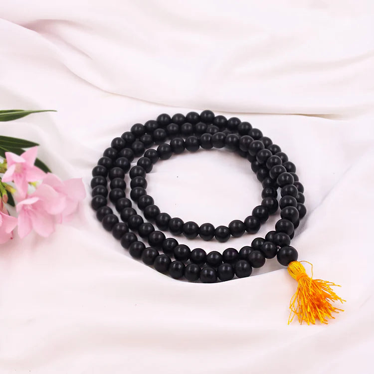 Karungali (Ebony) Mala 8mm – Power, Protection & Spiritual Strength