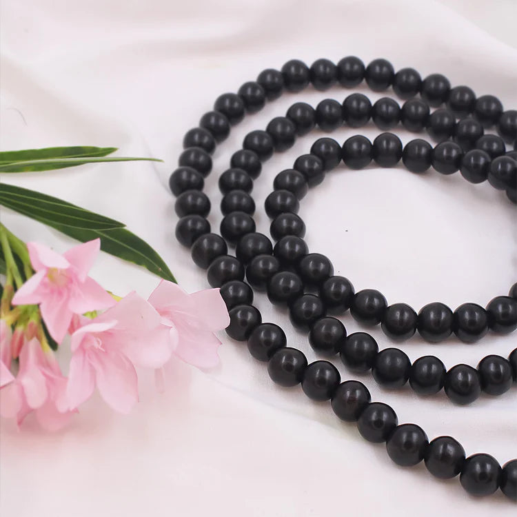 Karungali (Ebony) Mala 8mm – Power, Protection & Spiritual Strength
