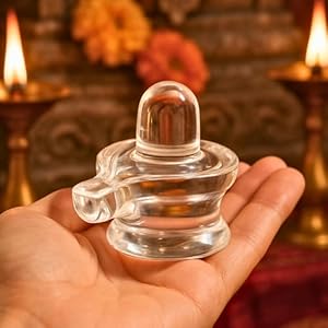 Spatika Lingam – Sacred Crystal Symbol of Divine Energy & Purity