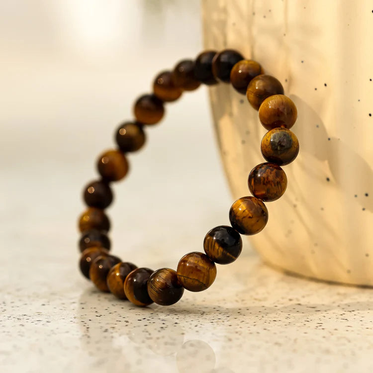 Tiger eye mala - Moksha Mandir