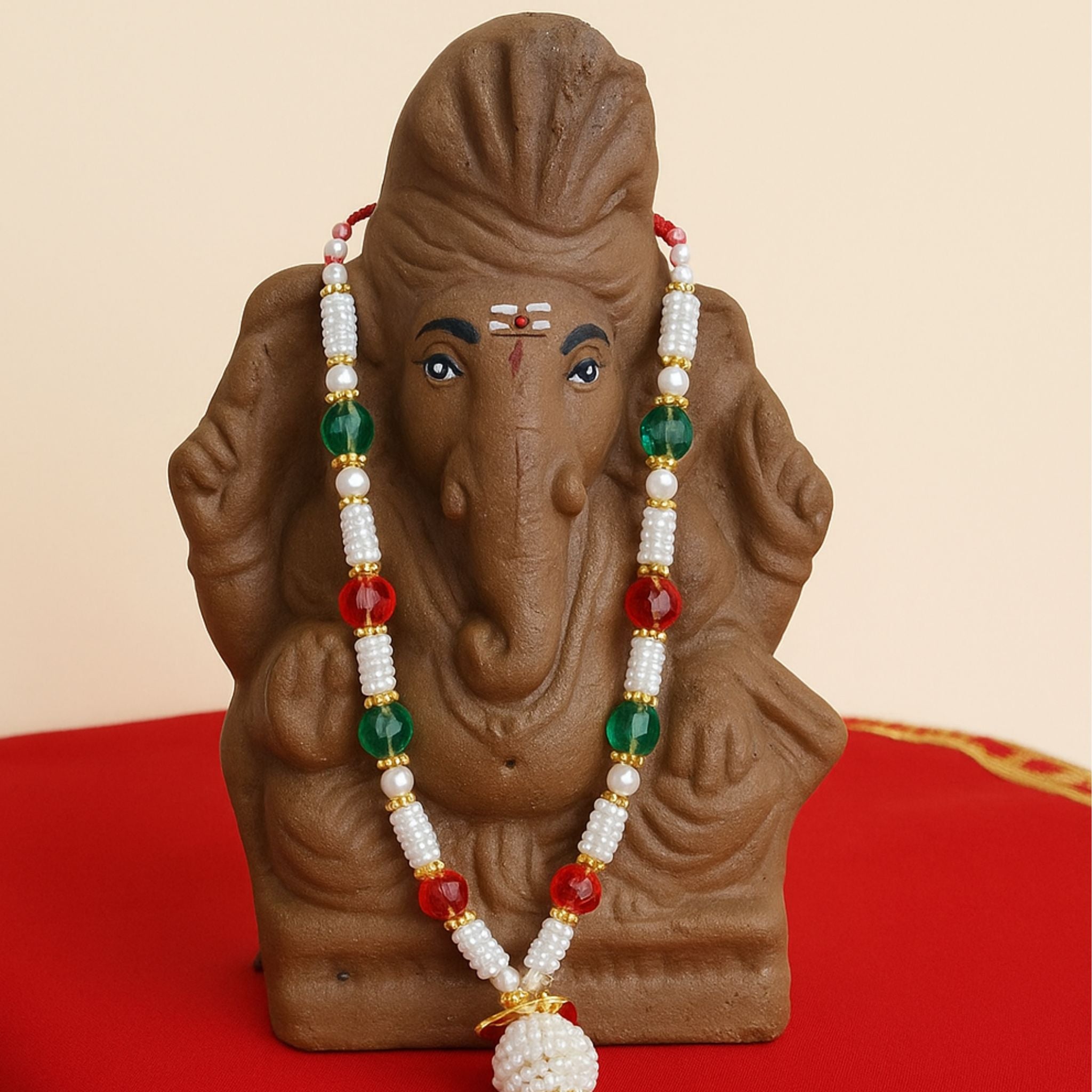 🌸 Ganesh Idol Pooja Kit (45+ Essential Items) Deliver in Hyderabad within 4 hours
